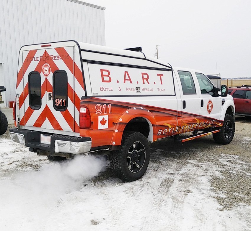 Boyle Fire Rescue, Rear