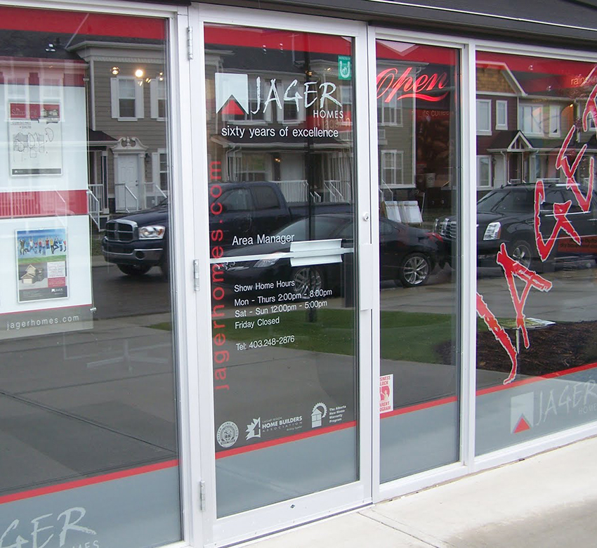 Jager showhome Storefront